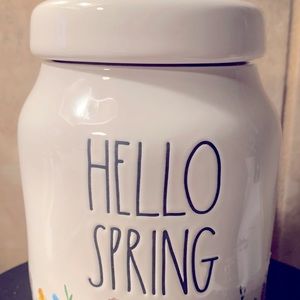 Rae Dunn Spring  Canister